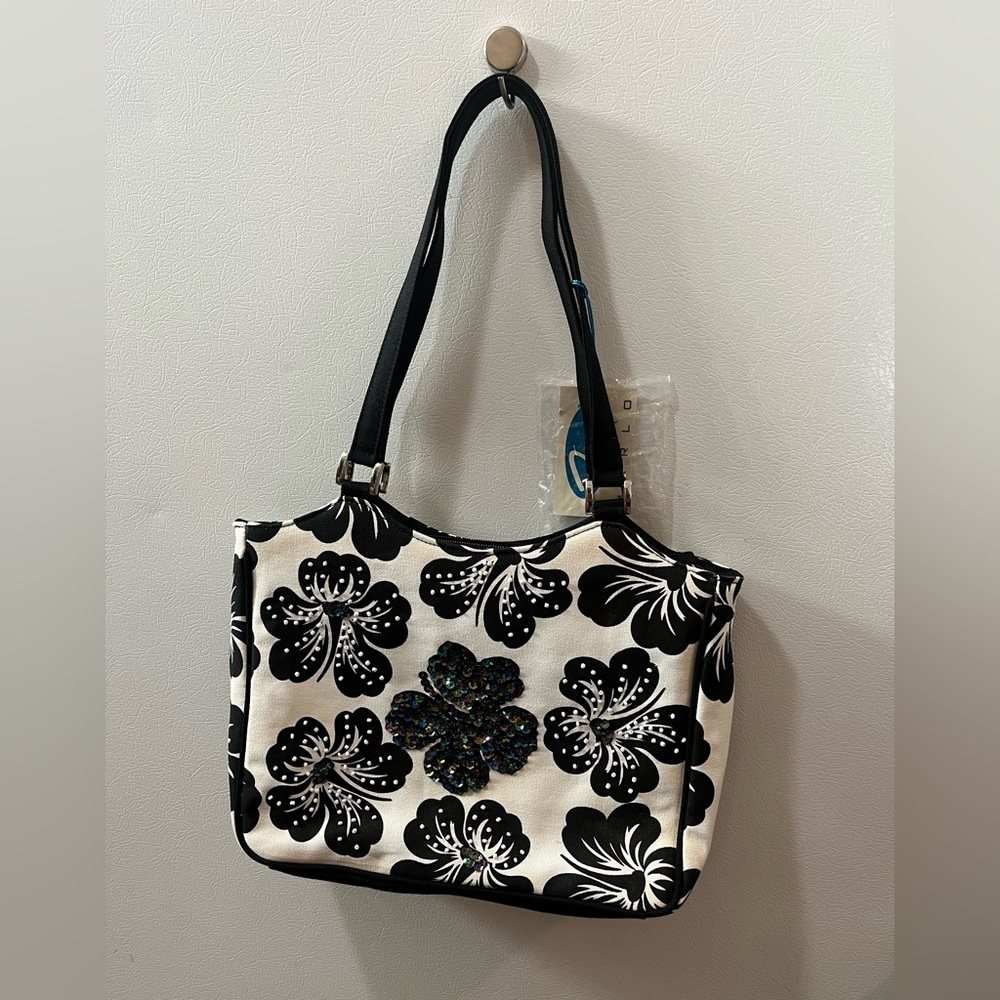 Black & White Marlo Bag Purse
